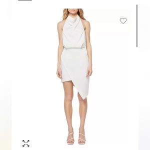 Elliatt Camo Asymmetric Cocktail Dress